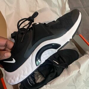 Nike Black and White Athletic Shoes with React Foam